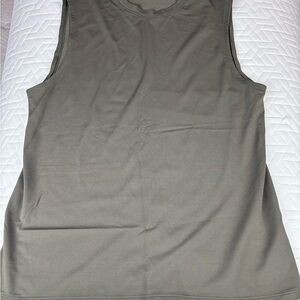 lululemon athletica Olive Sleeveless Crew Tank Top